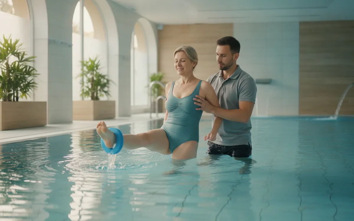 Hydrotherapy for Knee Pain: Aquatic Exercises for Osteoarthritis, ACL Recovery, and Total Knee Replacement